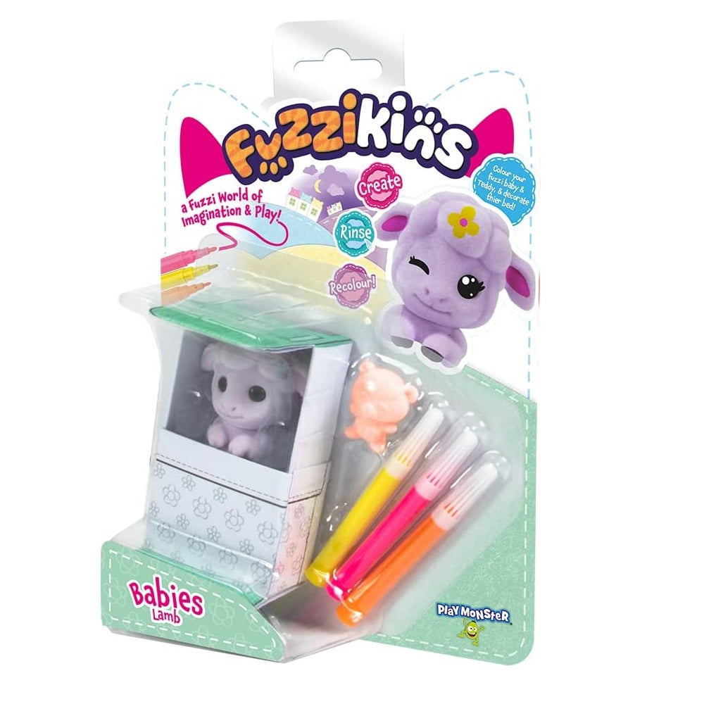 Set Bebé Oveja Fuzzikins para decorar